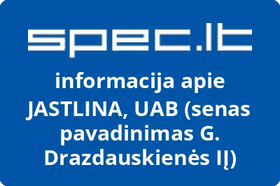 Jastlina, UAB | spec.lt