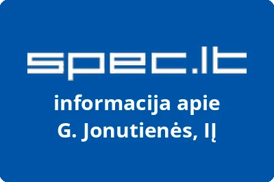 G. Jonutienės, IĮ