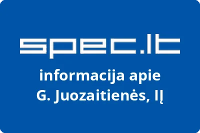 G. Juozaitienės, IĮ