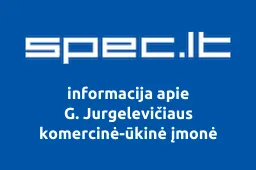 G. Jurgelevičiaus komercinė-ūkinė įmonė
