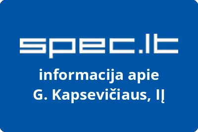 G. Kapsevičiaus, IĮ