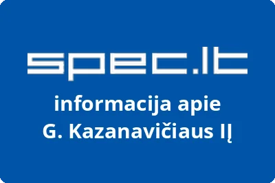 G. Kazanavičiaus, IĮ