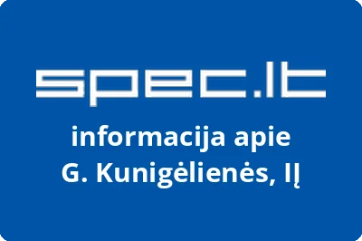 G. Kunigėlienės, IĮ