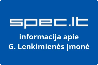 G. Lenkimienės įmonė