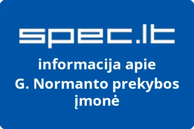 G. Normanto prekybos įmonė