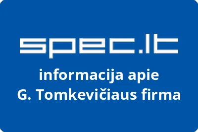 G. Tomkevičiaus firma