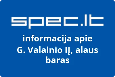 G. Valainio IĮ, alaus baras