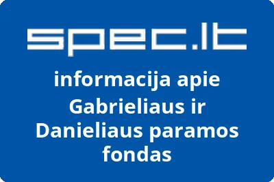 Gabrieliaus ir Danieliaus paramos fondas