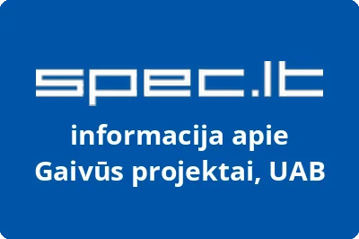 Gaivūs projektai, UAB