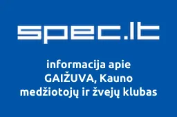 GAIŽUVA, Kauno medžiotojų ir žvejų klubas