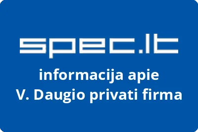 V. Daugio privati firma