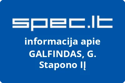 GALFINDAS, G. Stapono, IĮ