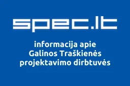 Galinos Traškienės projektavimo dirbtuvės | spec.lt