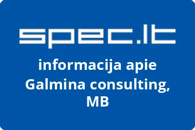 Galmina consulting, MB | spec.lt