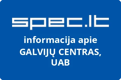 Galvijų centras, UAB