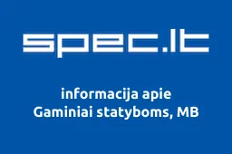 Gaminiai statyboms, MB | spec.lt