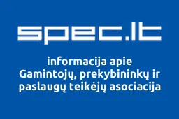 Gamintojų, prekybininkų ir paslaugų teikėjų asociacija | spec.lt