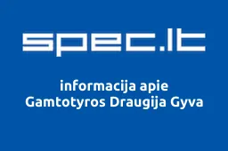 Gamtotyros Draugija Gyva | spec.lt