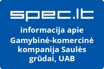 Gamybinė-komercinė kompanija Saulės grūdai, UAB