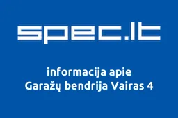 Garažų bendrija Vairas 4