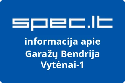 Garažų Bendrija Vytėnai-1