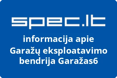 Garažų eksploatavimo bendrija Garažas6