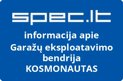 Garažų eksploatavimo bendrija KOSMONAUTAS