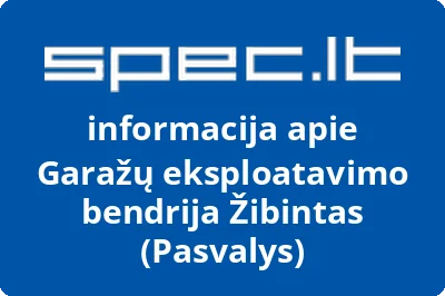 Garažų eksploatavimo bendrija Žibintas