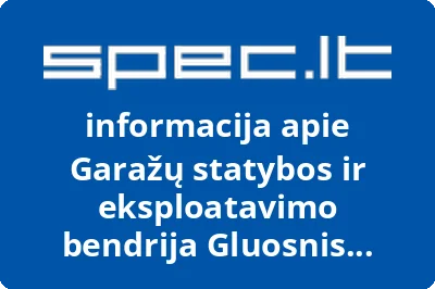 Garažų statybos ir eksploatavimo bendrija Gluosnis (Telšiai)