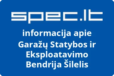 Garažų statybos ir eksploatavimo bendrija Šilelis
