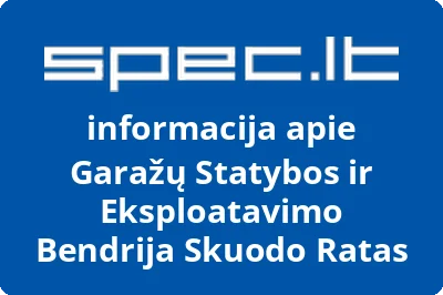 Garažų Statybos ir Eksploatavimo Bendrija Skuodo Ratas