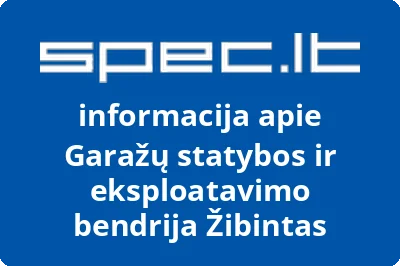 Garažų statybos ir eksploatavimo bendrija Žibintas
