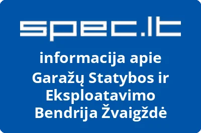 Garažų Statybos ir Eksploatavimo Bendrija Žvaigždė