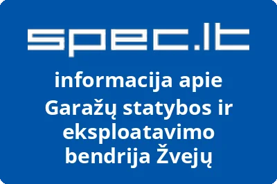 Garažų statybos ir eksploatavimo bendrija Žvejų | spec.lt