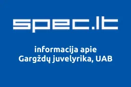 Gargždų juvelyrika, UAB | spec.lt