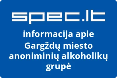 Gargždų miesto anoniminių alkoholikų grupė