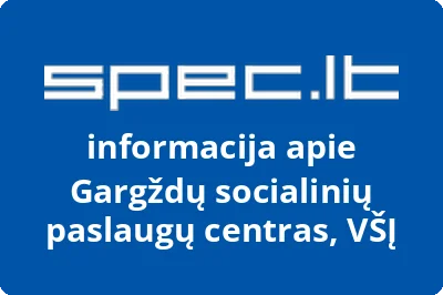 Gargždų socialinių paslaugų centras, VŠĮ