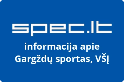 Gargždų sportas, VŠĮ