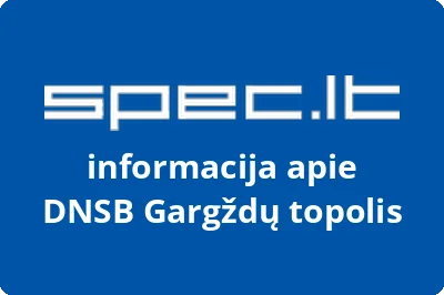 DNSB Gargždų topolis
