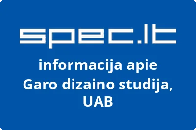 Garo dizaino studija, UAB