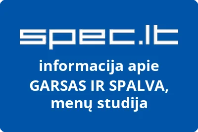 Menų studija Garsas ir spalva