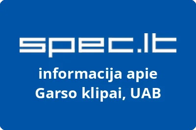 Garso klipai, UAB