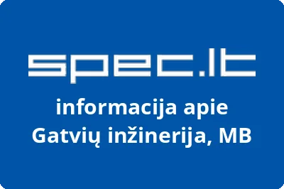 Gatvių inžinerija, MB