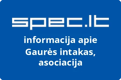 Gaurės intakas, asociacija