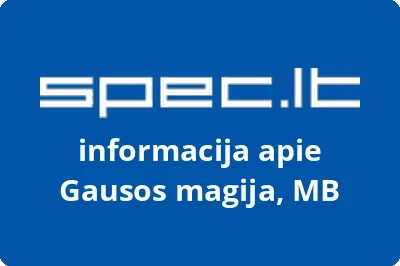 Gausos magija, MB | spec.lt