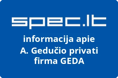 A. Gedučio privati firma GEDA