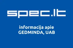 GEDMINDA, UAB | spec.lt