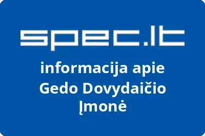 Gedo Dovydaičio Įmonė