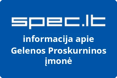 Gelenos Proskurninos įmonė