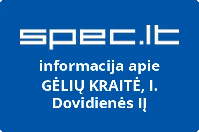 GĖLIŲ KRAITĖ, I. Dovidienės, IĮ
